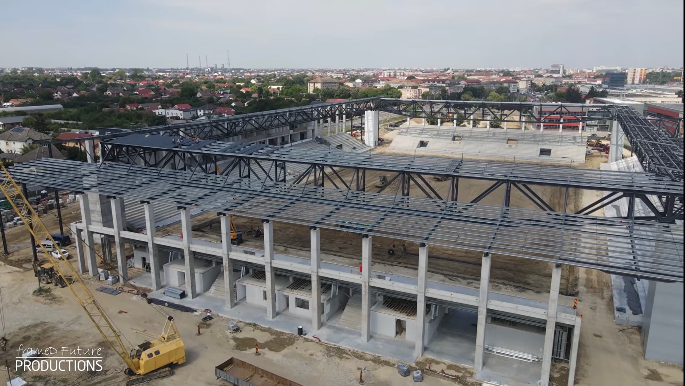 Noul stadion din Timișoara prinde contur. Un nou pas important.