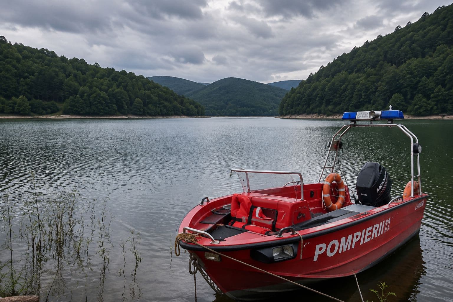 Tragedie într-un lac din Banat. O femeie și un bărbat găsiți fără viață