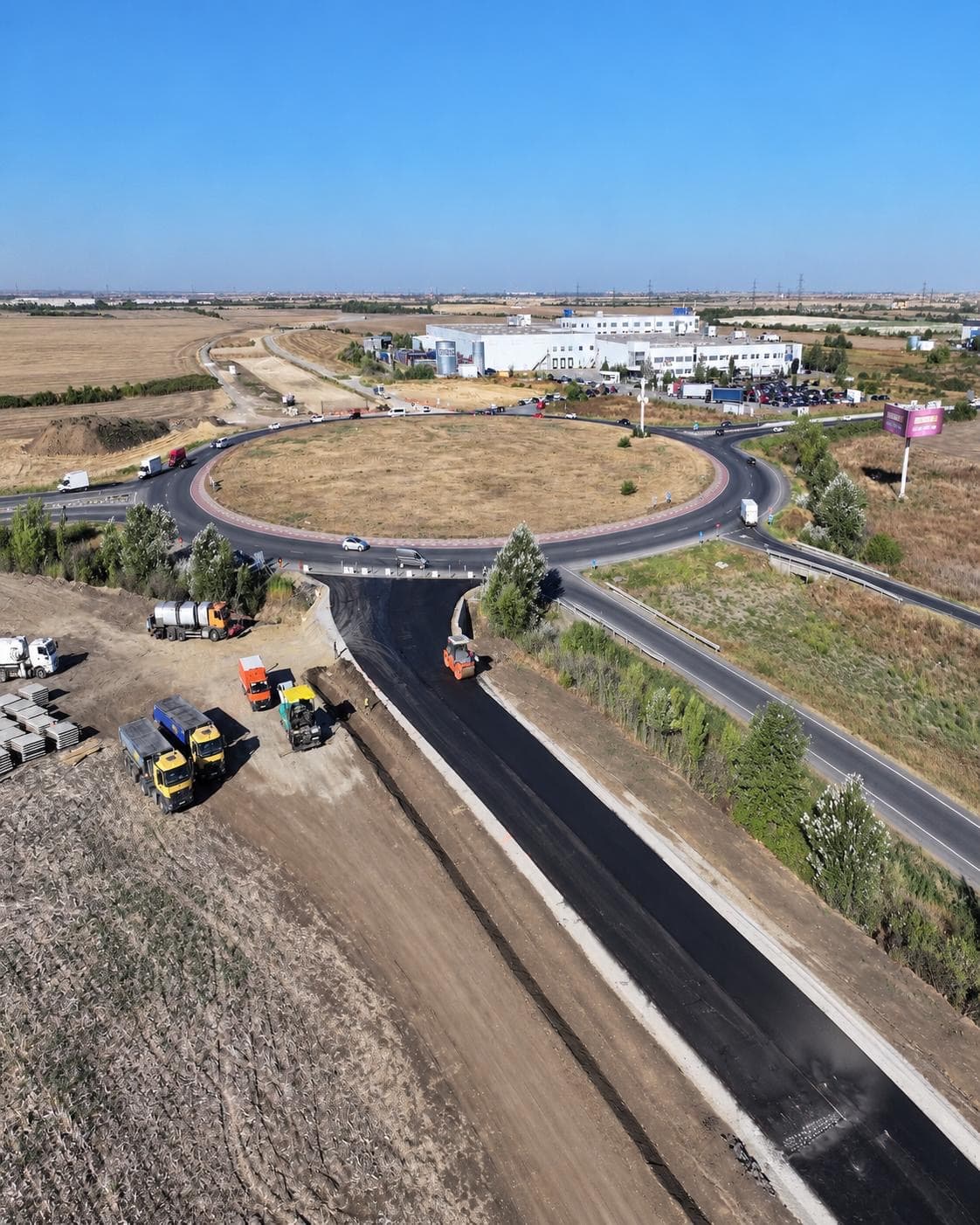 Lucrările avansează pe Centura Timișoara Vest. Se pregătește construcția pasajului de la Mahle